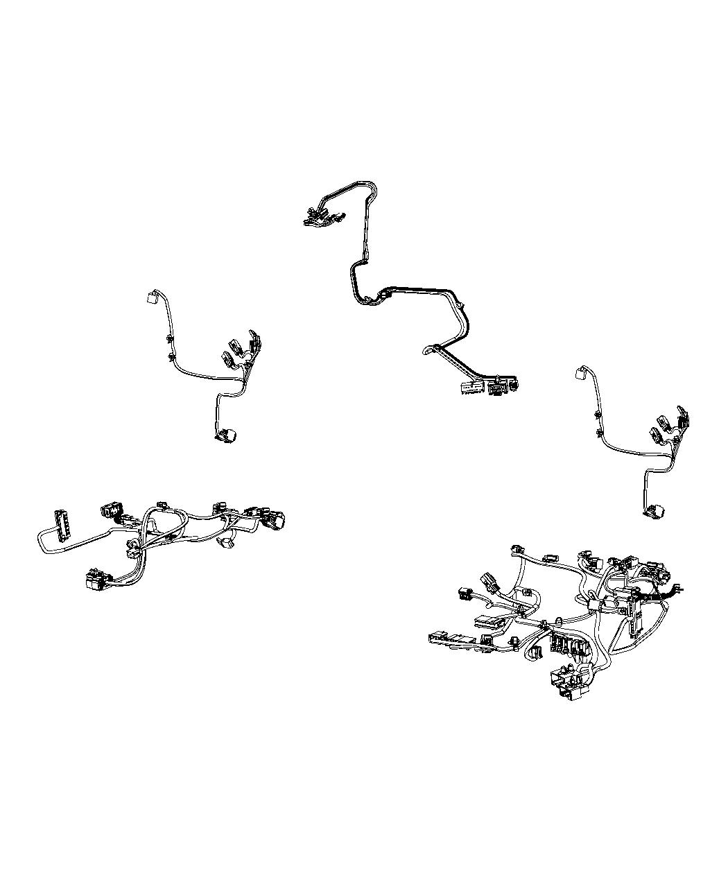 Wiring, Front Seat. Diagram