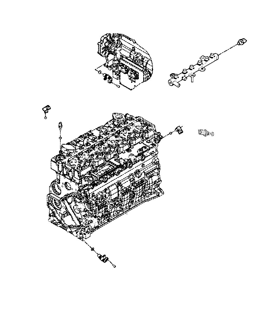 Diagram Sensors, Engine. for your Ram 2500  