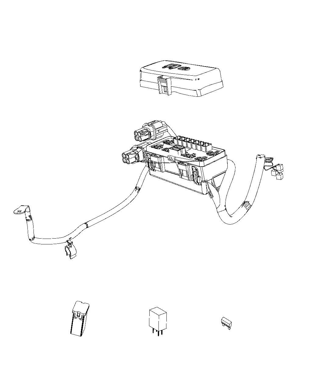 Diagram Auxiliary PDC. for your Ram 2500  