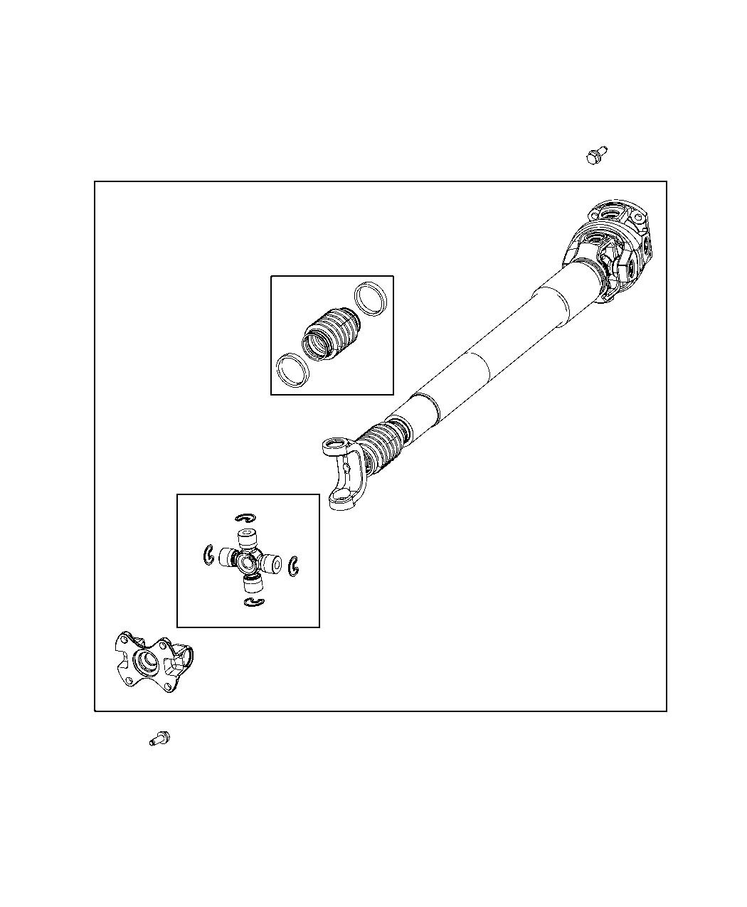 Diagram Shaft, Drive. for your 2002 Chrysler 300  M 