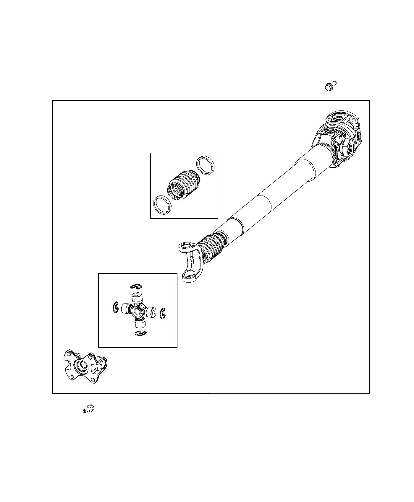 Diagram Shaft, Drive. for your 2002 Chrysler 300  M 