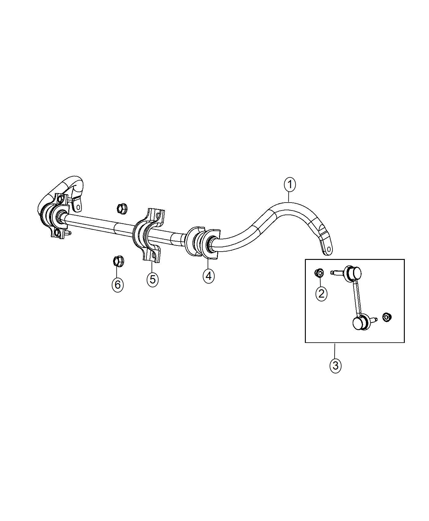 Diagram Stabilizer Bar,Front. for your Jeep