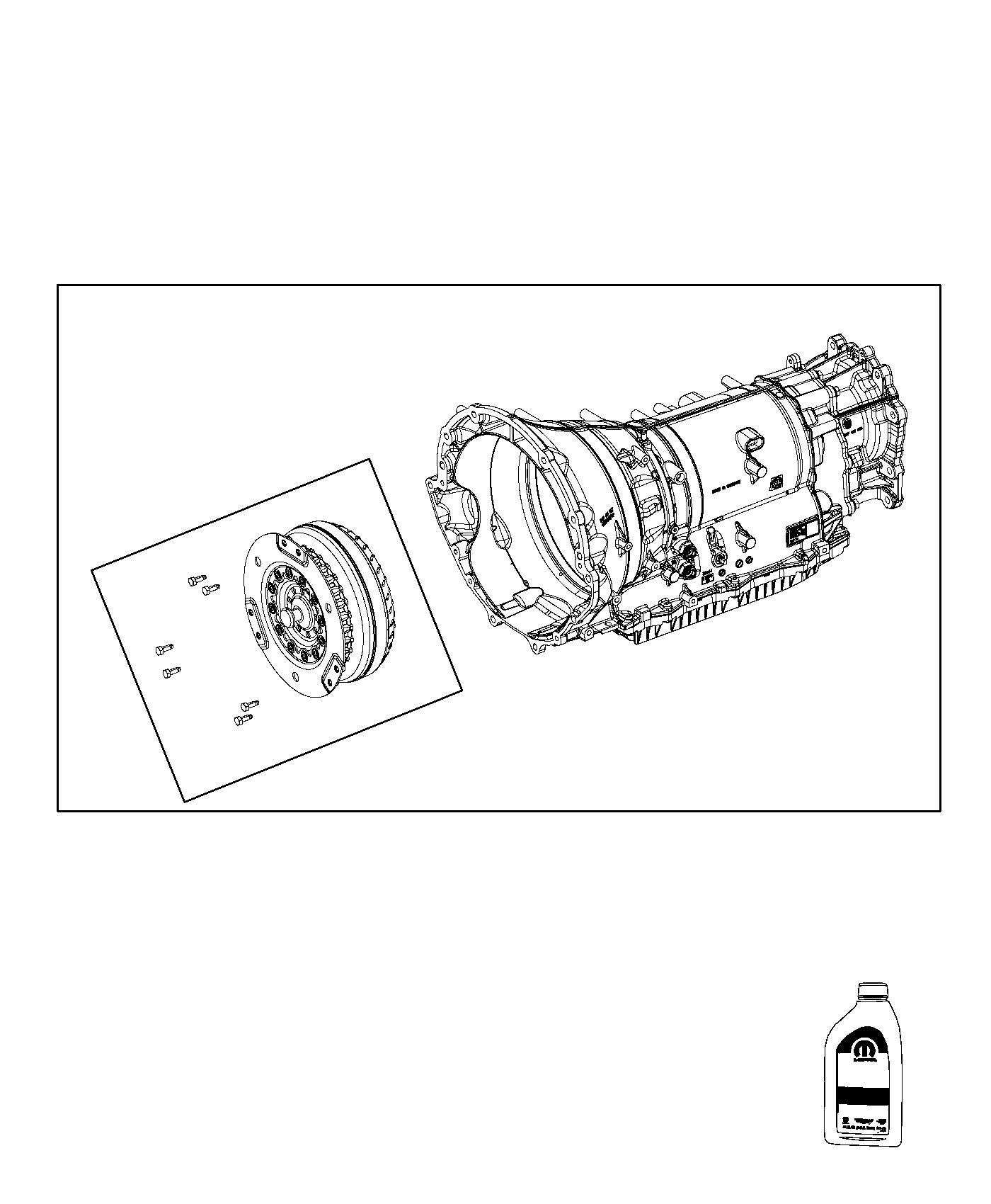 Diagram Transmission / Transaxle Assembly. for your Jeep