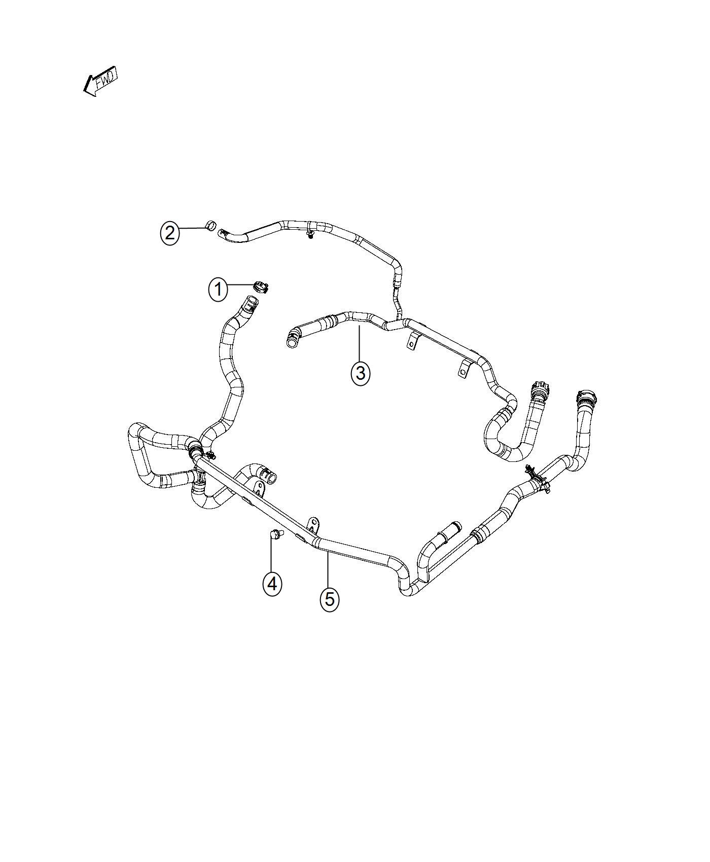 Diagram Heater Plumbing. for your Jeep Cherokee  