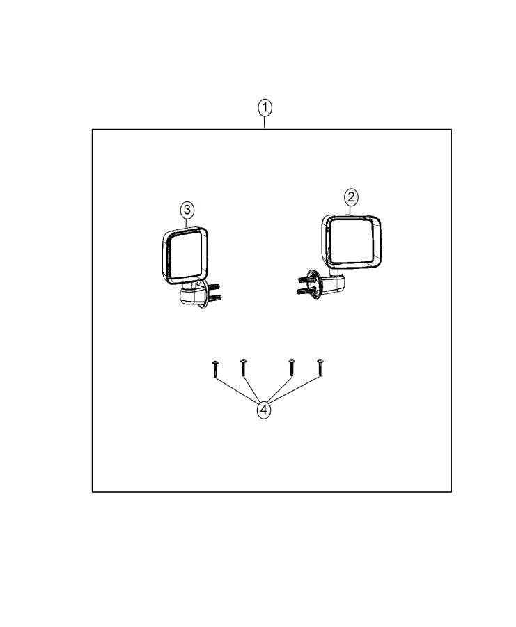 Mirror Kit - Manual. Diagram