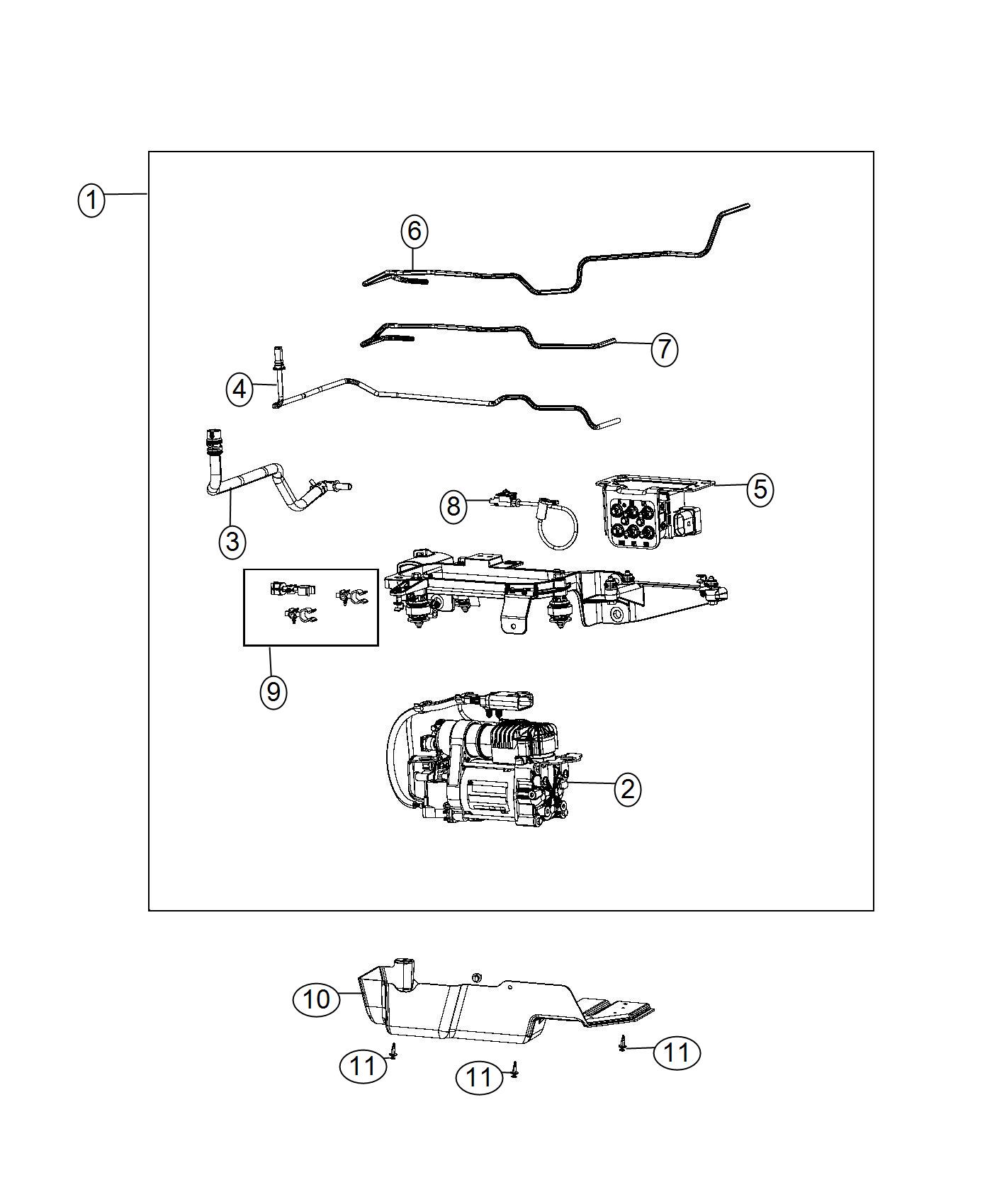 Diagram Compressor Assembly. for your Ram 1500  