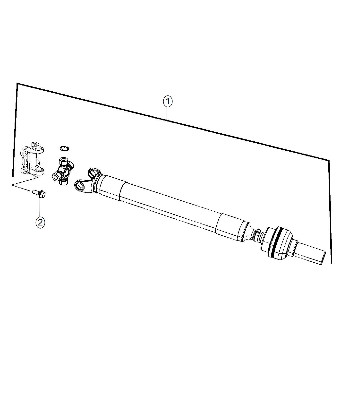 Diagram Shaft,Drive. for your 2000 Chrysler 300  M 