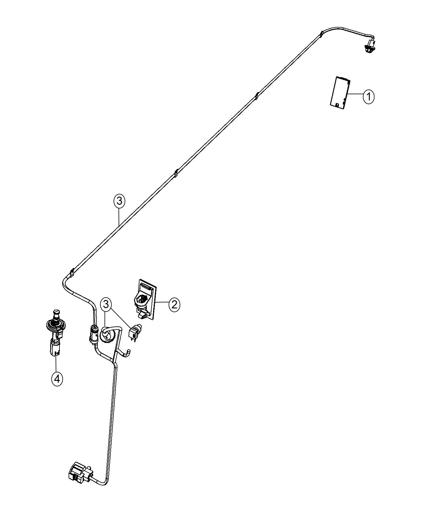 Diagram Lamps, RamBox Storage. for your 2021 Ram 1500  Tradesman Crew Cab 