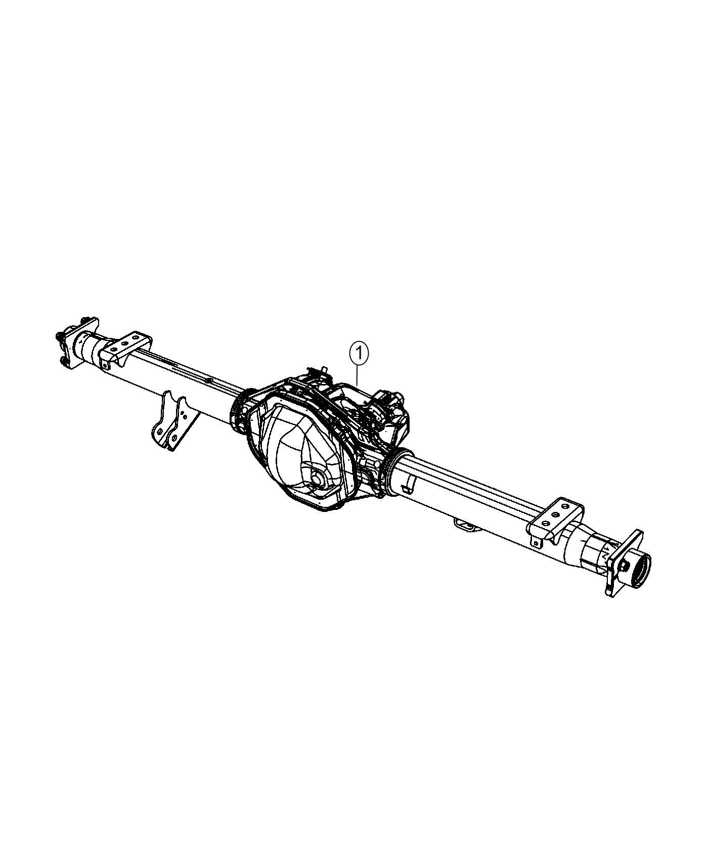 Axle Assembly. Diagram