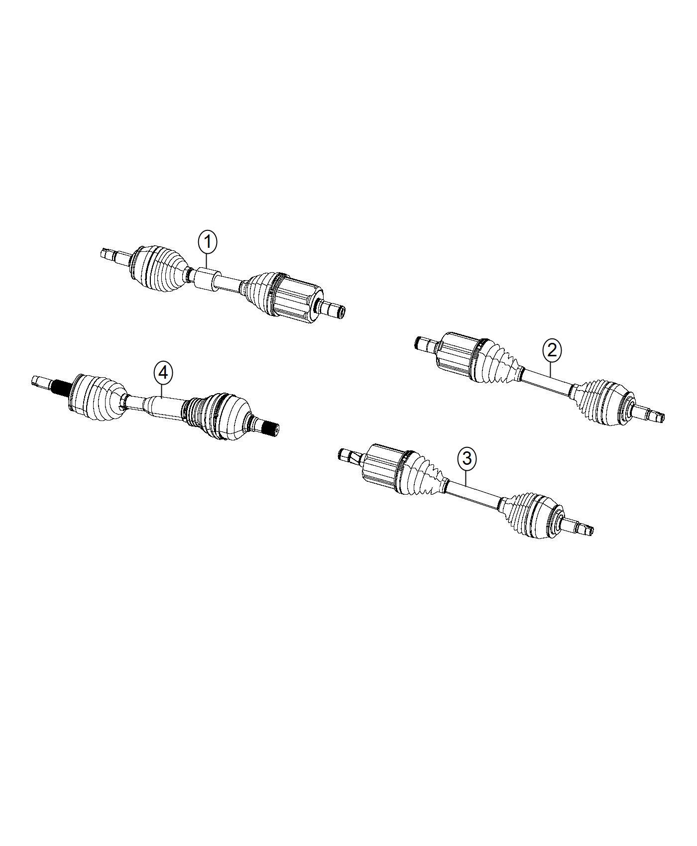 Diagram Shafts, Axle. for your Chrysler 300  M