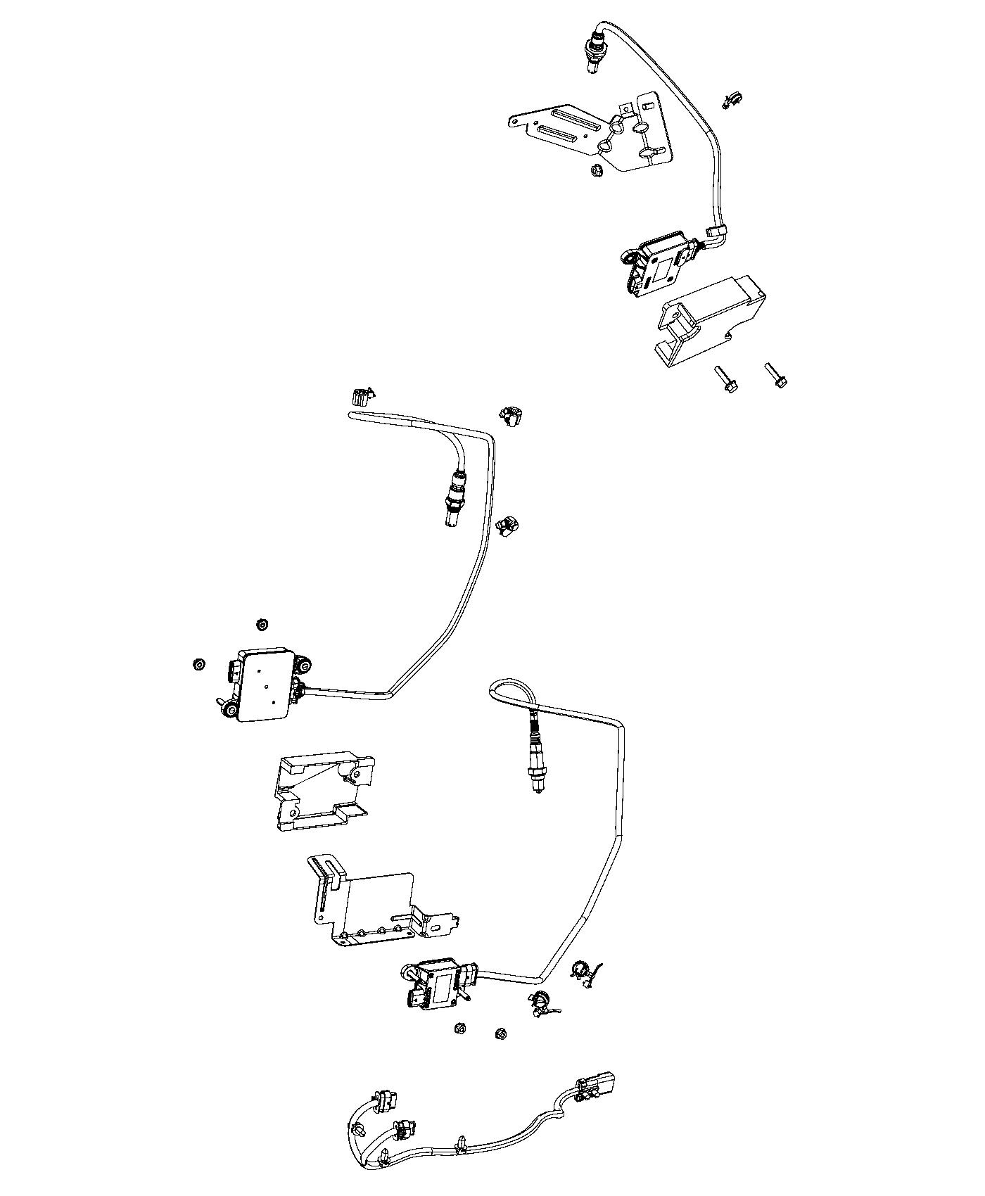 Diagram Nitrogen Oxide Sensor. for your 2014 Jeep Grand Cherokee   