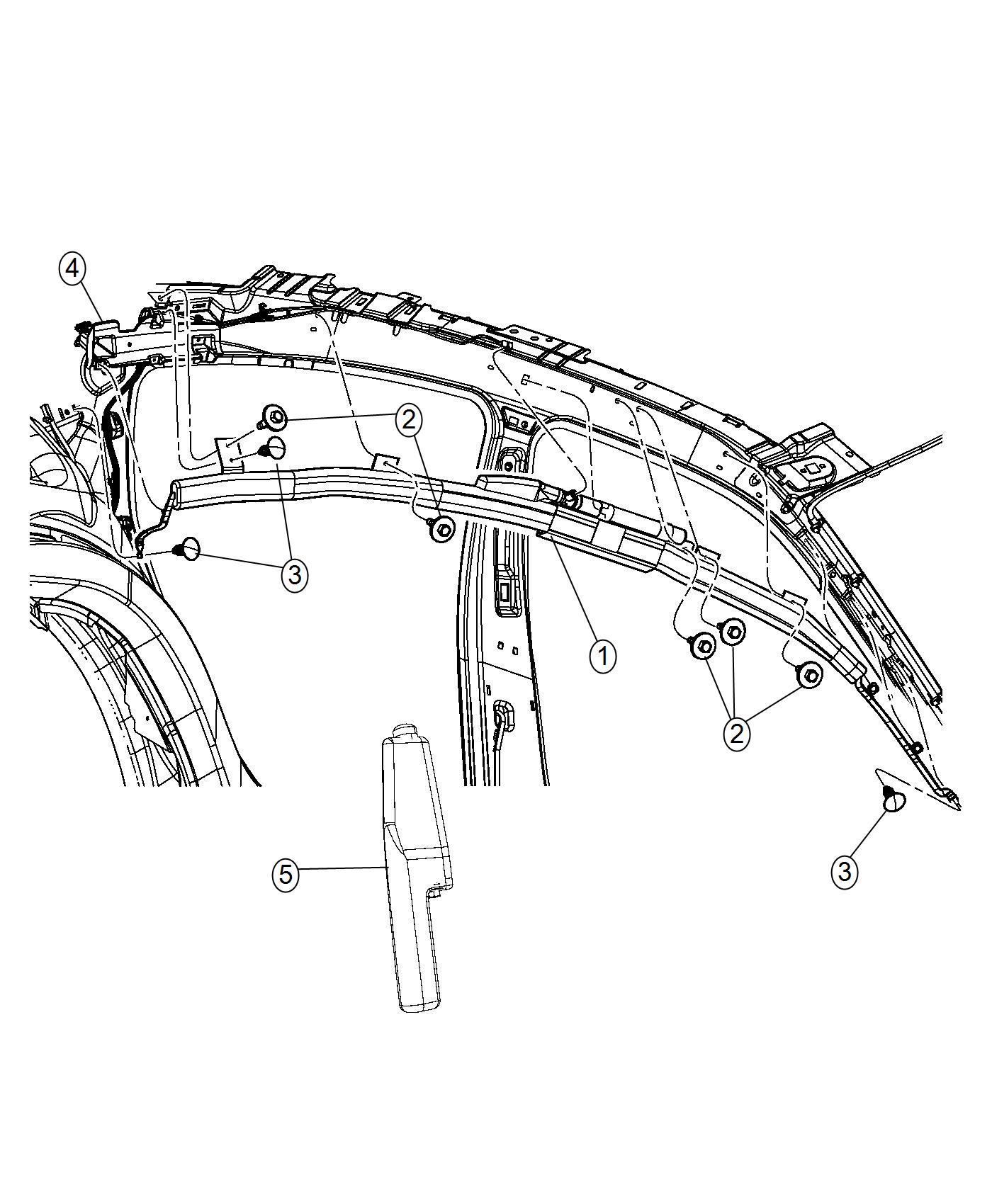 Diagram Air Bag Side. for your Dodge