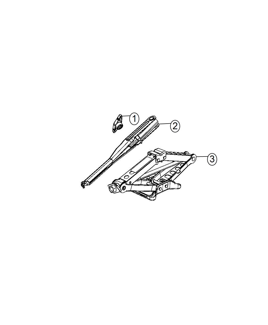 Diagram Jack Assembly. for your Dodge