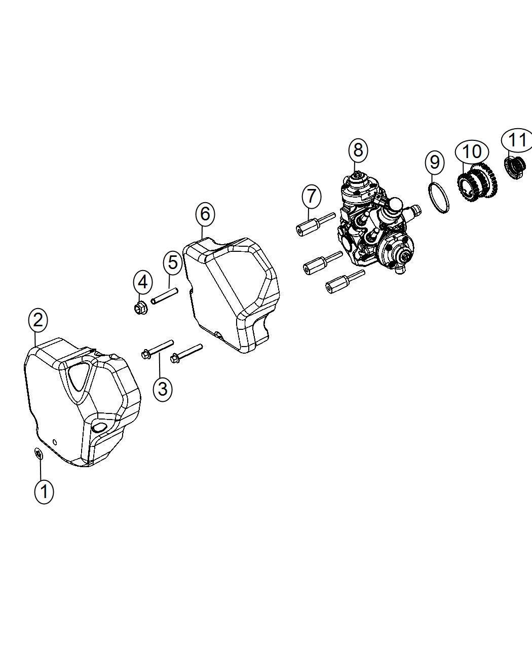 Diagram Fuel Injection Pump. for your 2020 Chrysler 300   