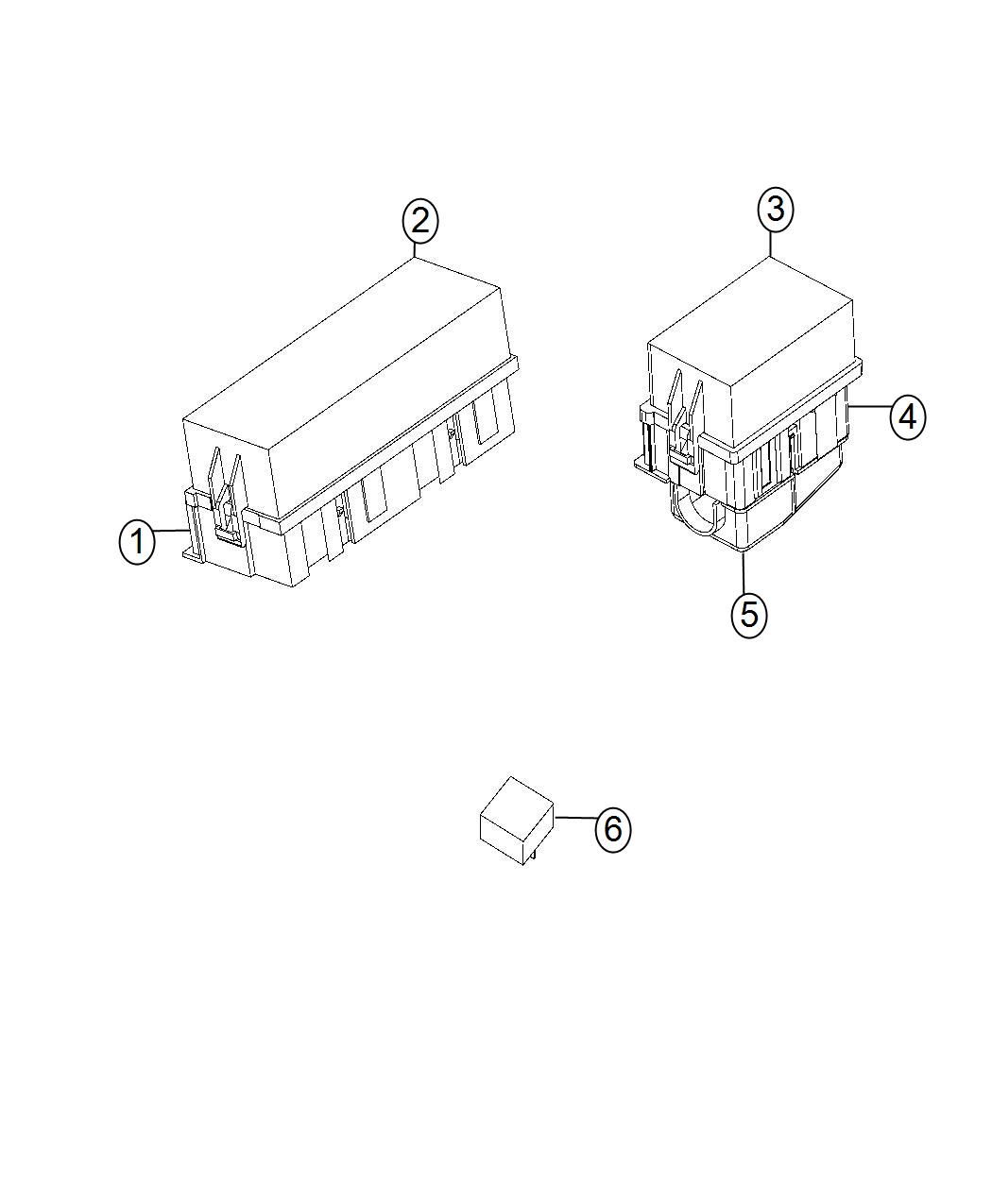 Power Distribution Center and Junction Box. Diagram