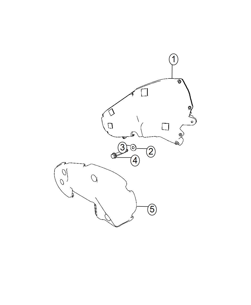 Diagram Timing System Covers 2.0L Diesel [2.0L I4 Turbo Diesel Engine]. for your 2017 Jeep Cherokee   