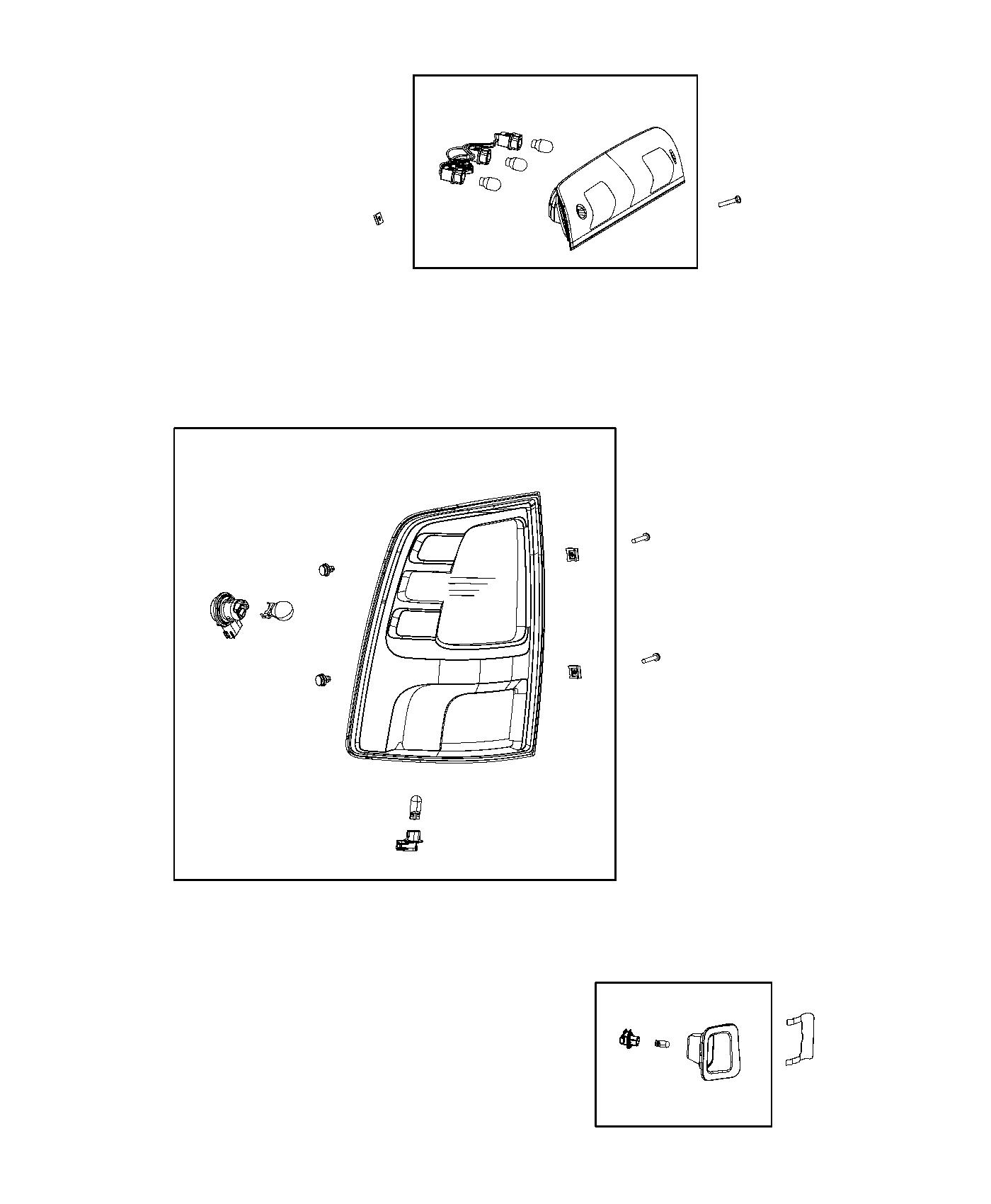 Lamps Rear. Diagram