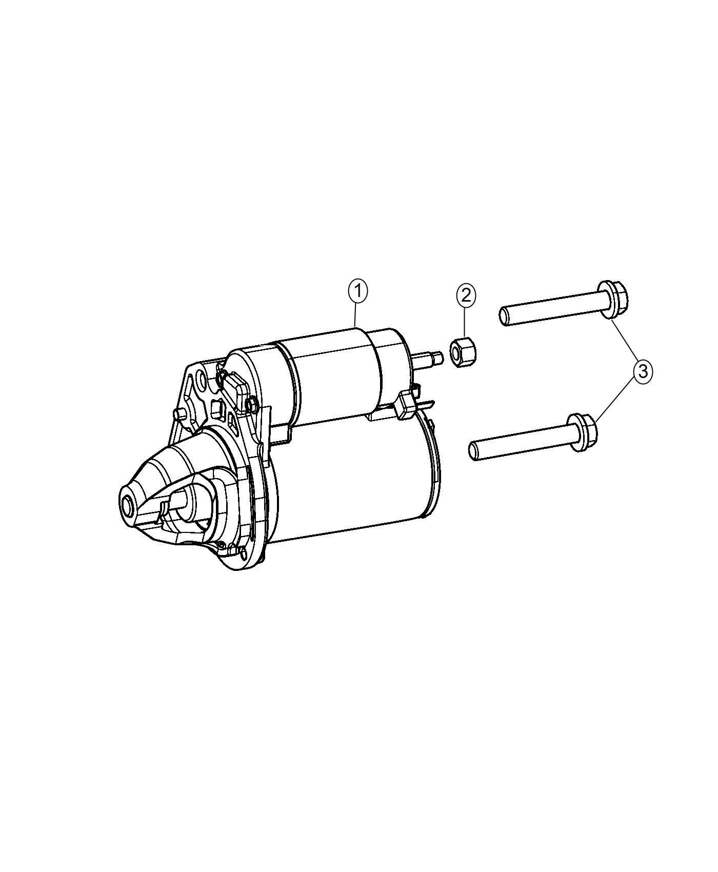 Diagram Starter. for your 2003 Dodge Grand Caravan   