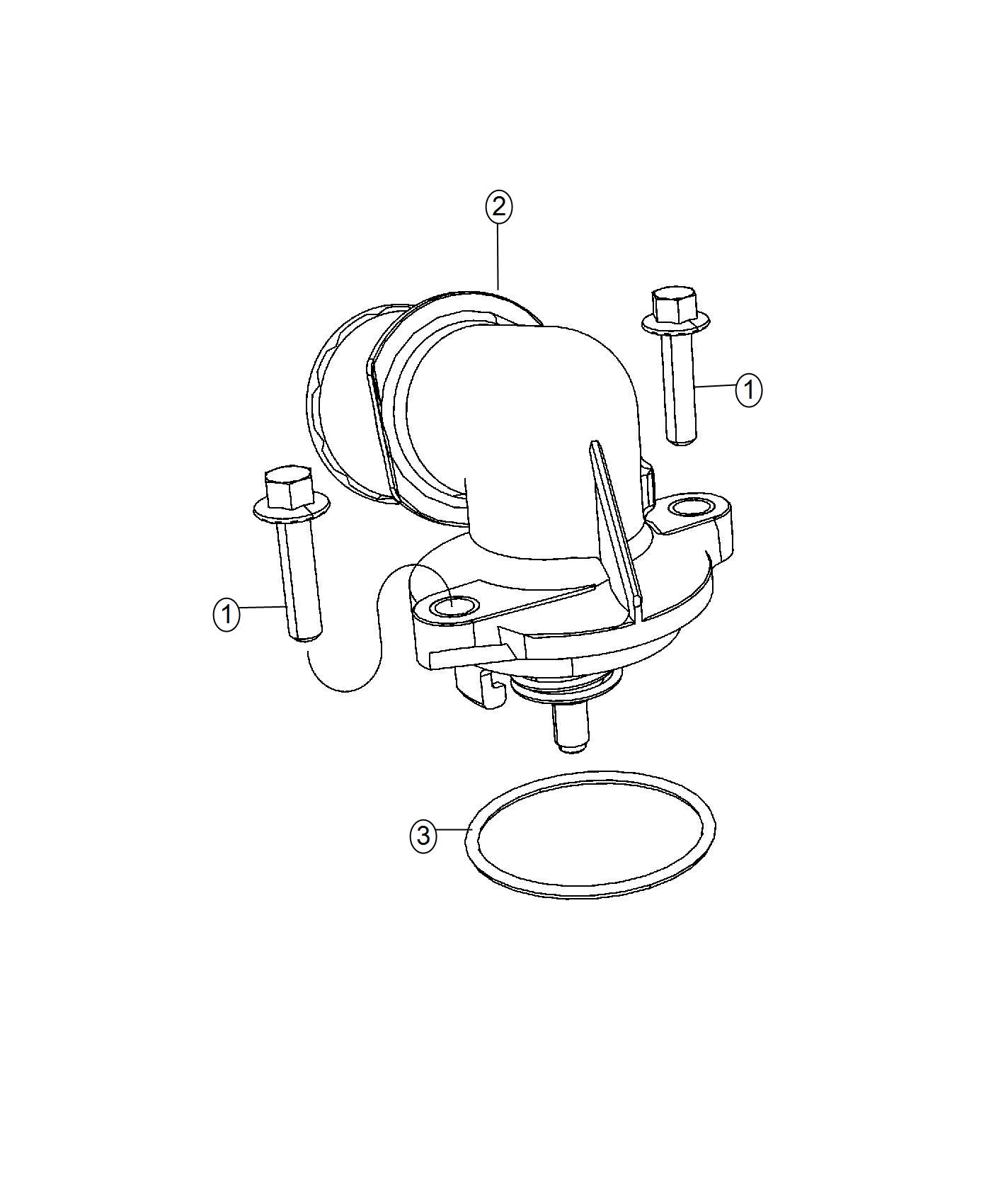 Diagram Thermostat. for your Chrysler 300  M