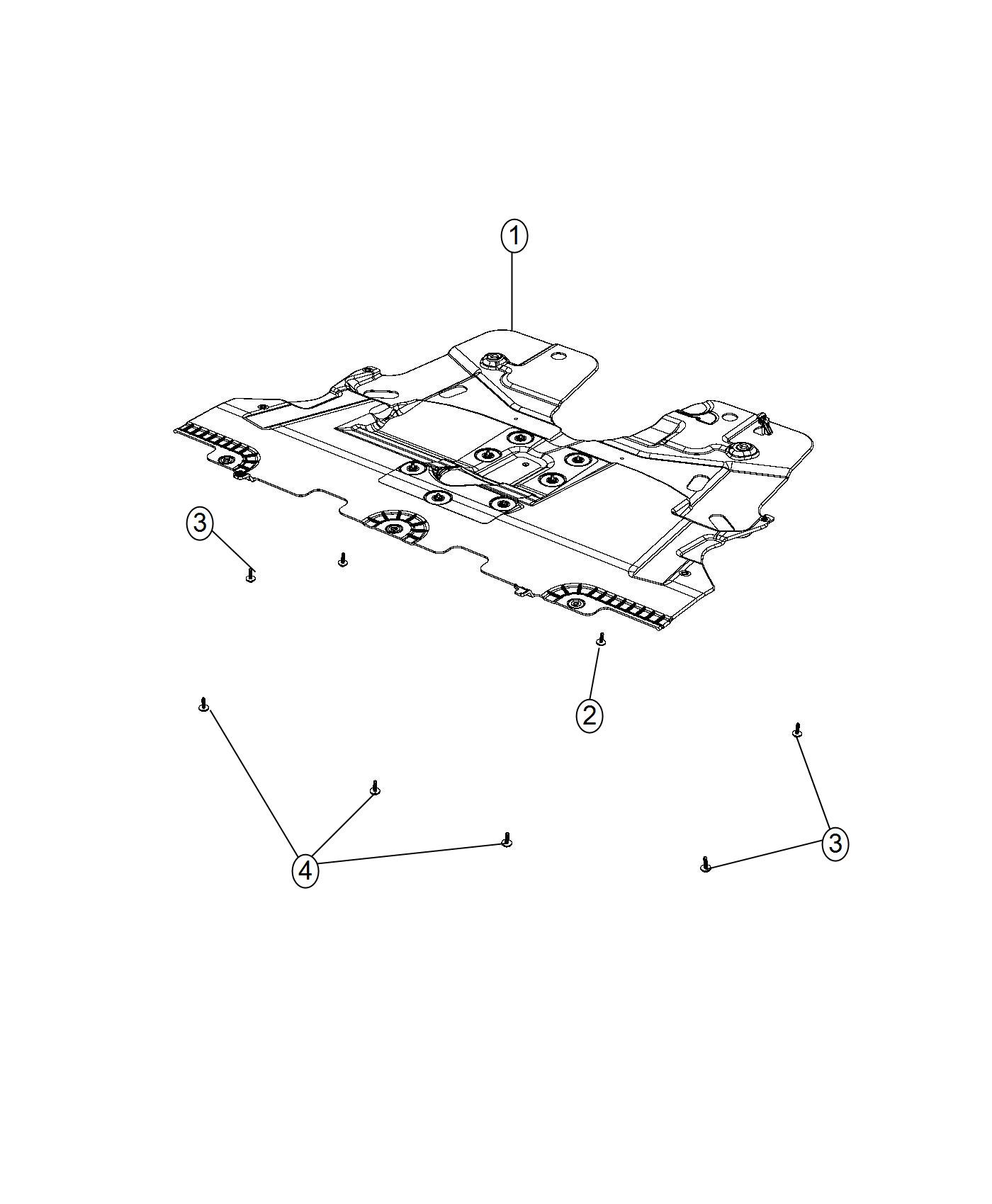 Belly Pan. Diagram