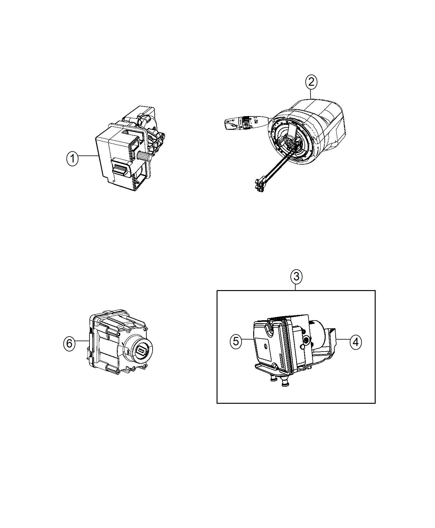 Modules, Brakes, Suspension, and Steering. Diagram