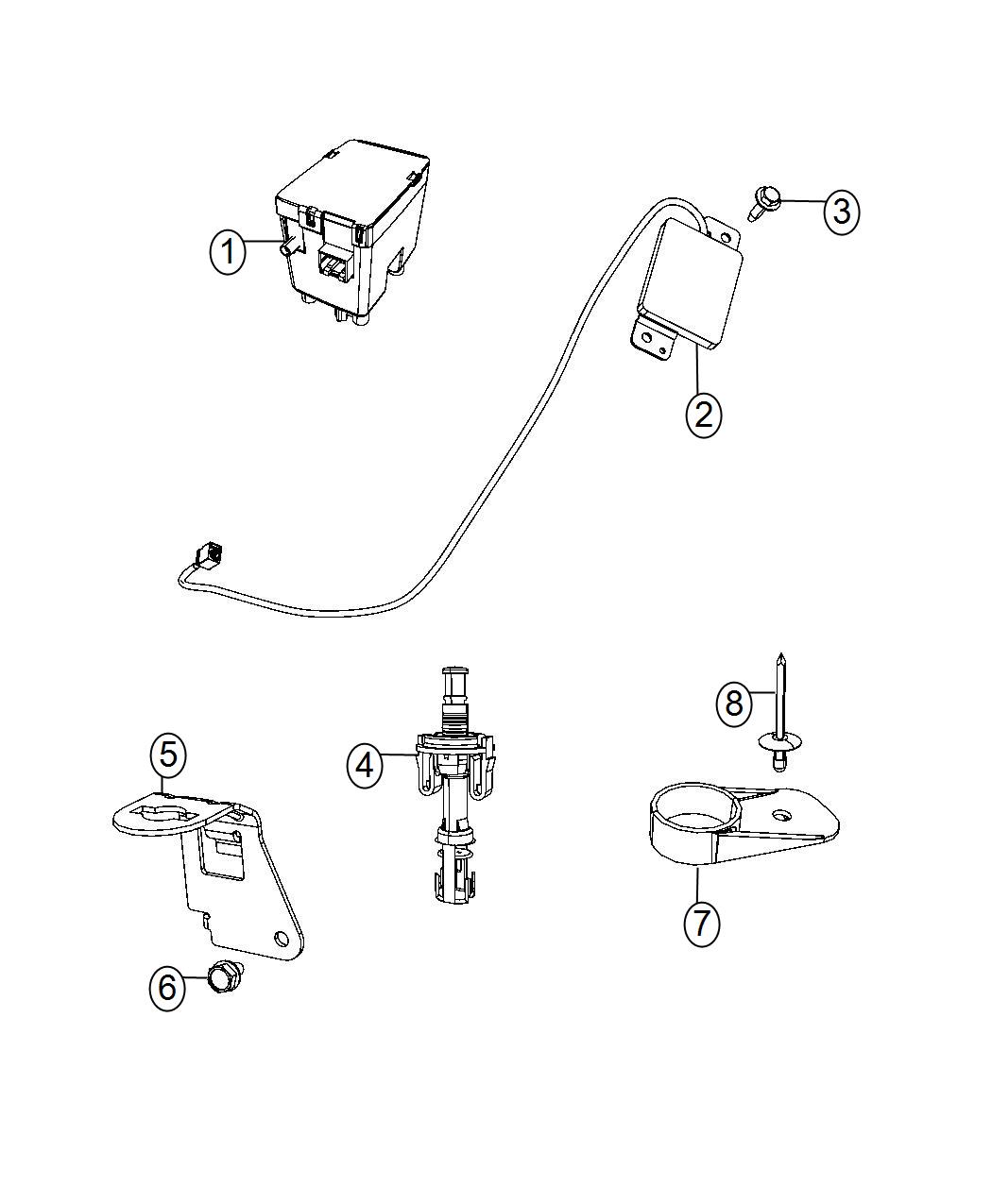 Diagram Remote Start. for your 2011 Chrysler Town & Country Limited  
