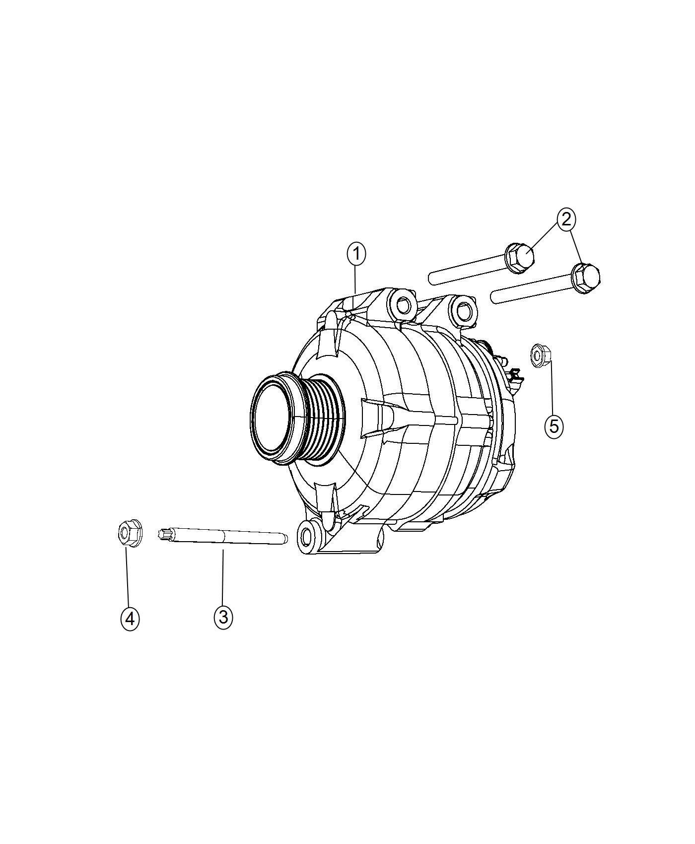 Diagram Generator/Alternator and Related Items. for your Ram C/V  