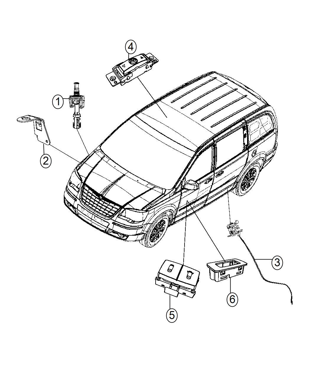 Diagram Switches Body. for your Chrysler