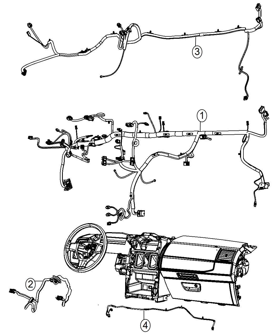 Diagram Wiring Instrument Panel. for your Dodge