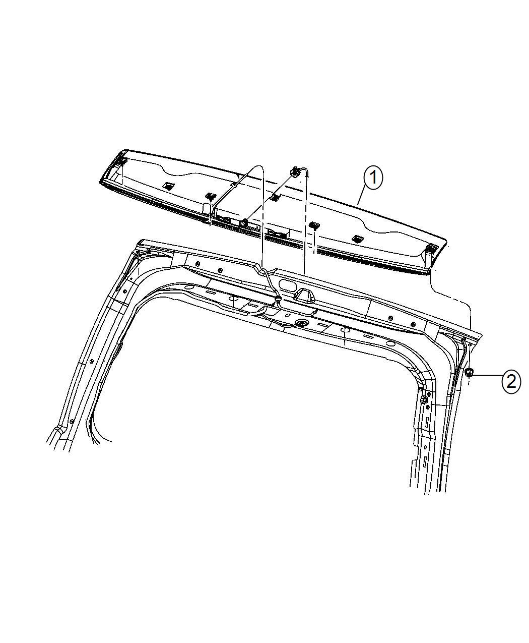 Diagram Spoilers. for your 2014 Dodge Grand Caravan   