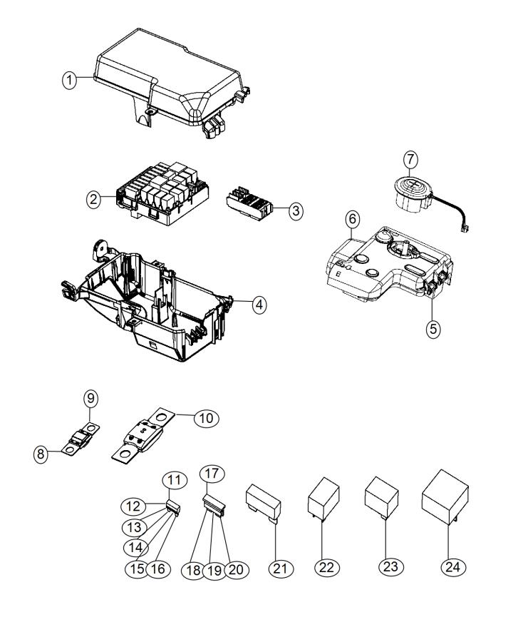 Diagram Power Distribution Center. for your Dodge Dart  