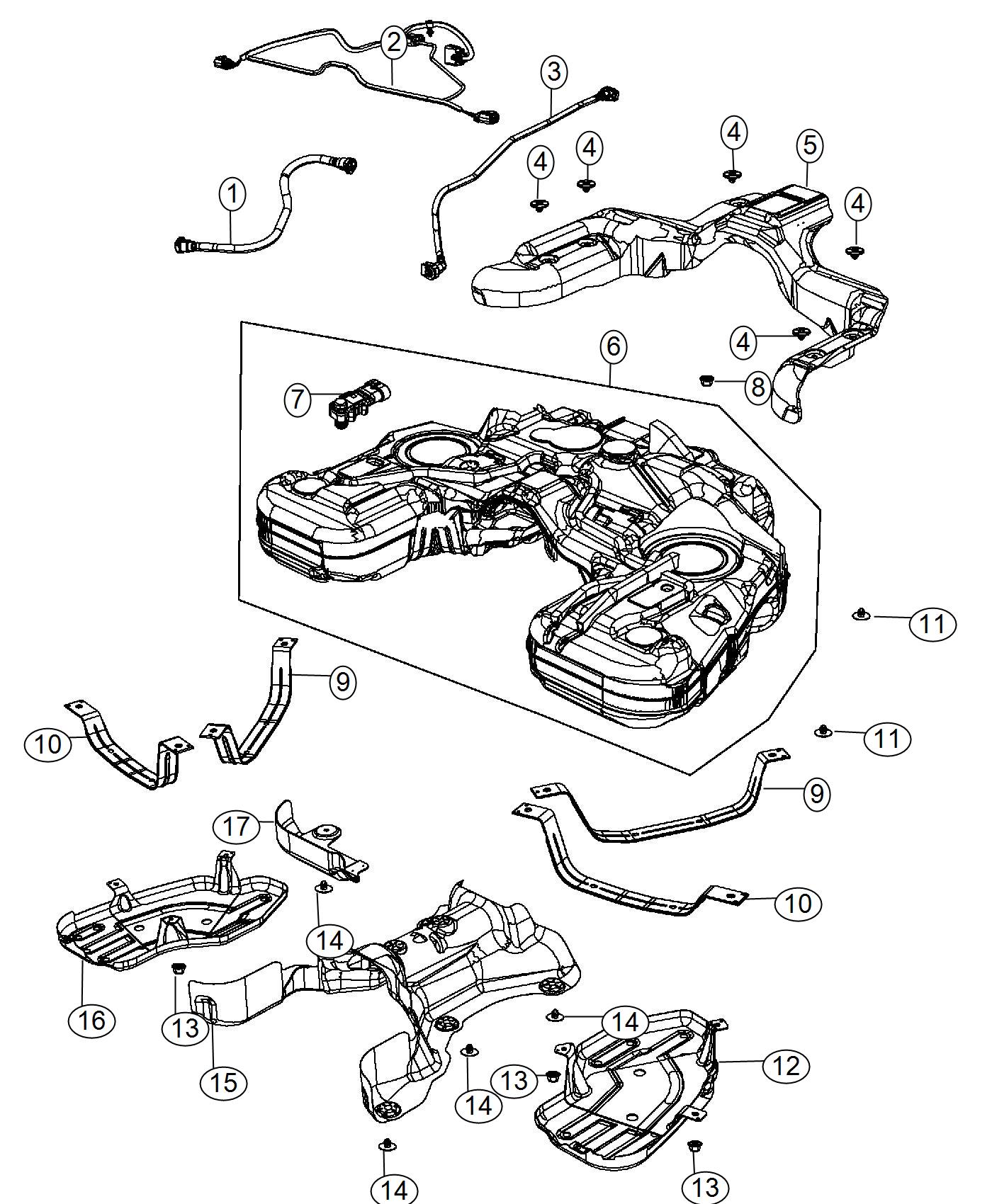 Fuel Tank. Diagram