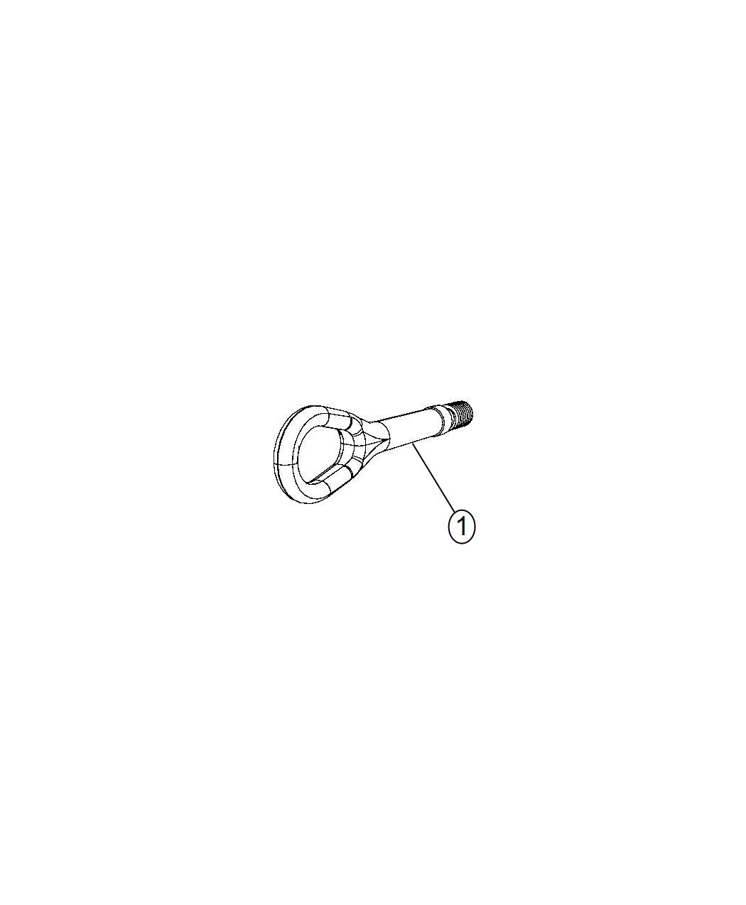 Diagram Tow Hooks, Front. for your 2004 Chrysler 300  M 