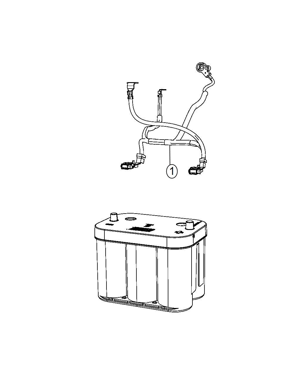 Diagram Battery Wiring. for your 1999 Chrysler 300  M 