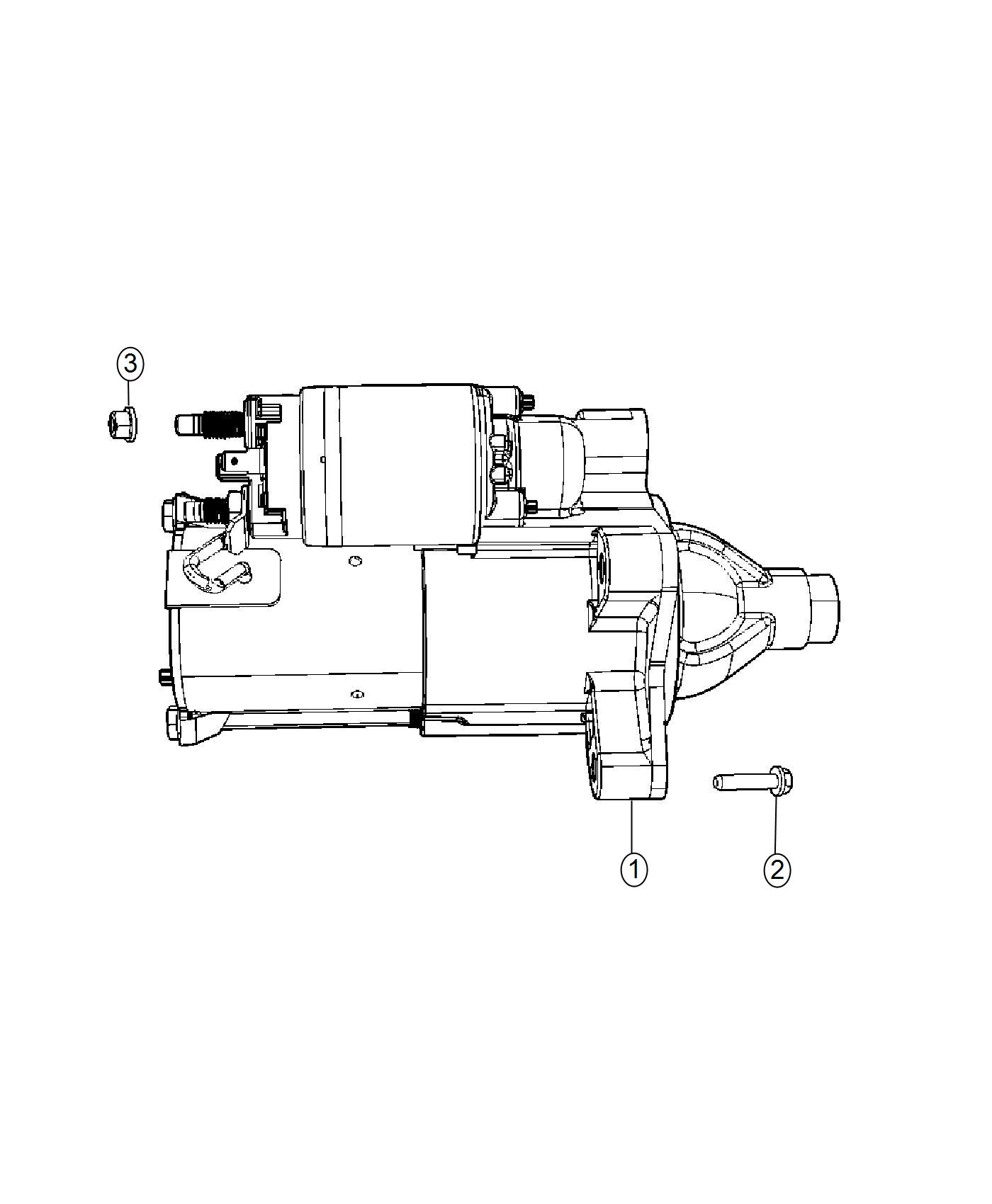 Diagram Starter and Related Parts. for your 2002 Dodge Grand Caravan   