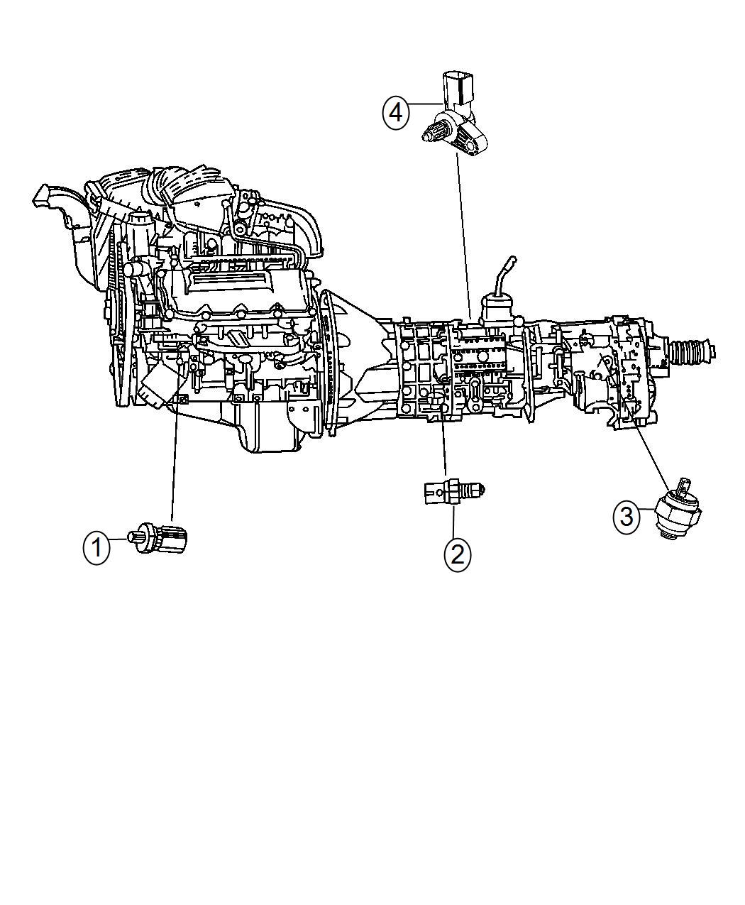 Diagram Switches, Drive Train. for your 2010 Jeep Grand Cherokee   