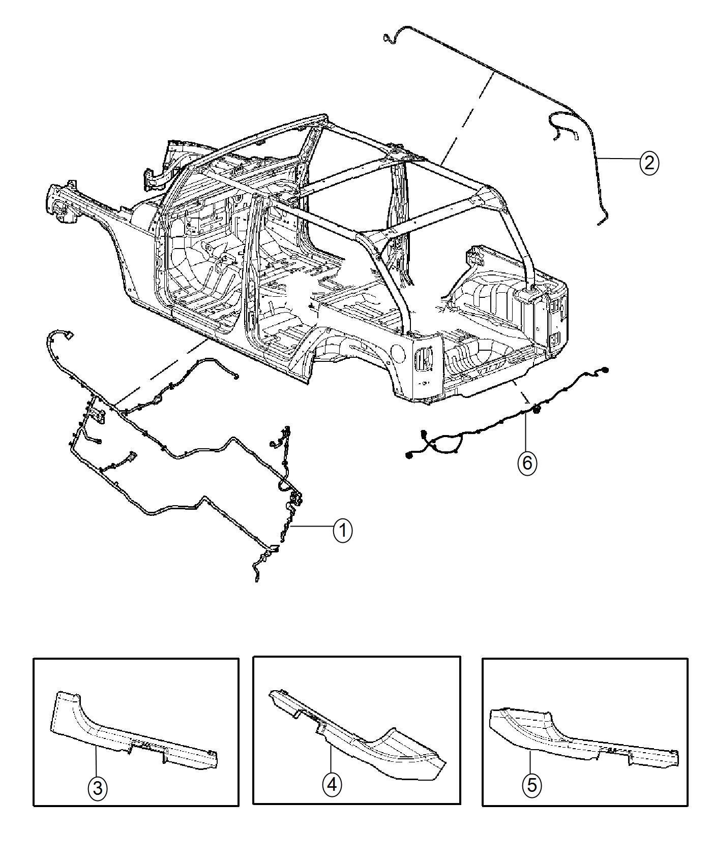 Diagram Wiring, Body and Accessory. for your Jeep