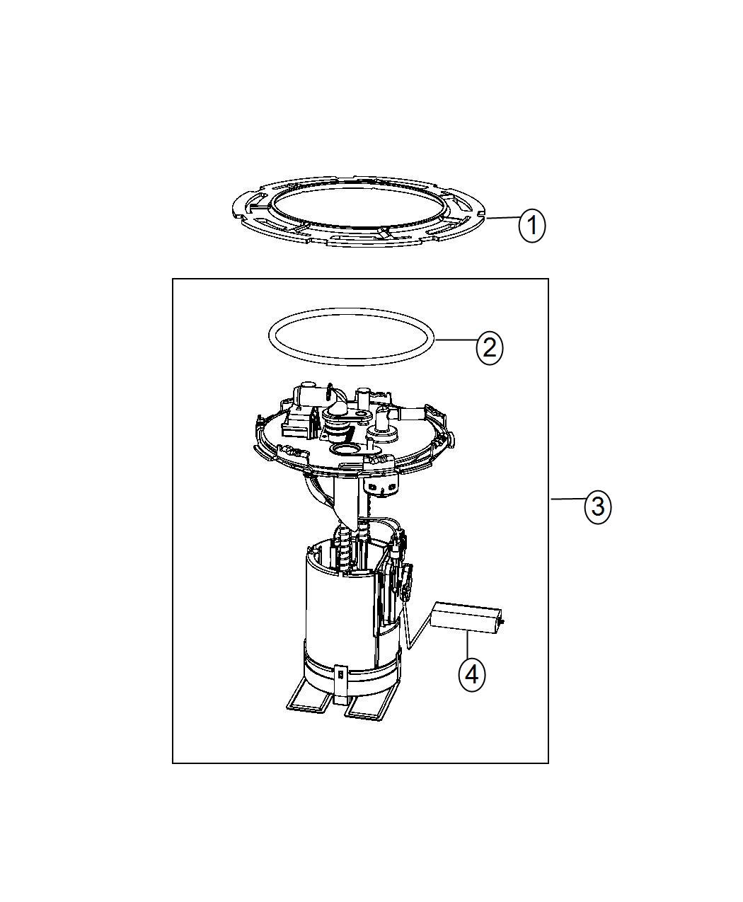 Diagram Fuel Pump. for your Fiat 500  