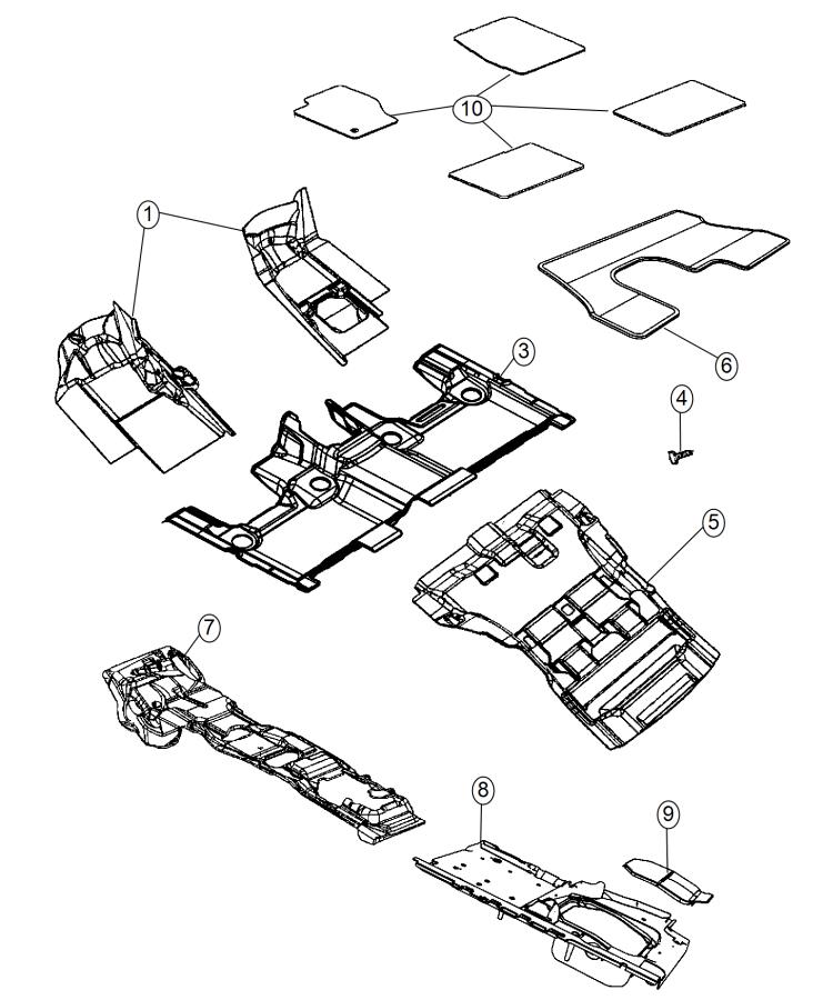 Diagram Carpet Complete. for your Dodge