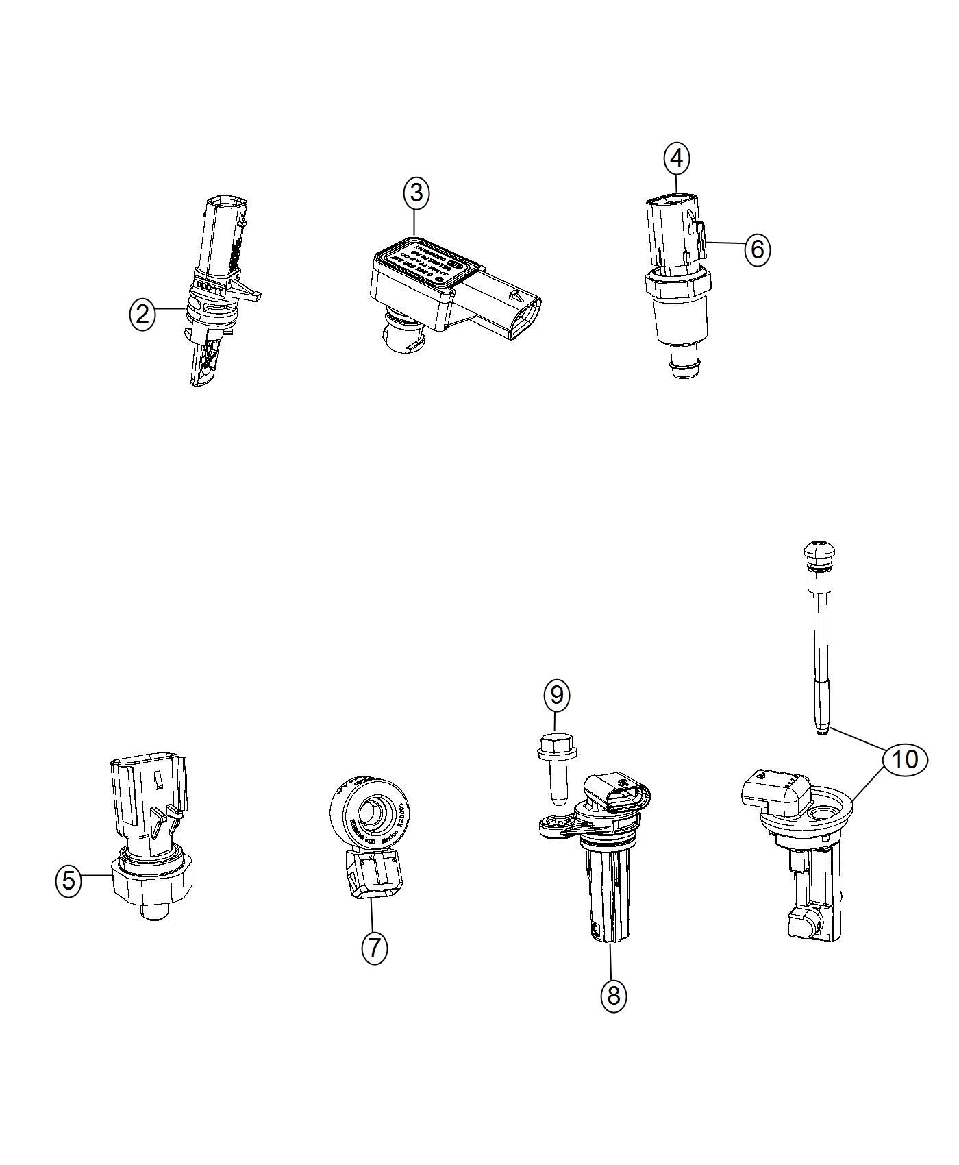 Diagram Sensors, Engine. for your Ram ProMaster  