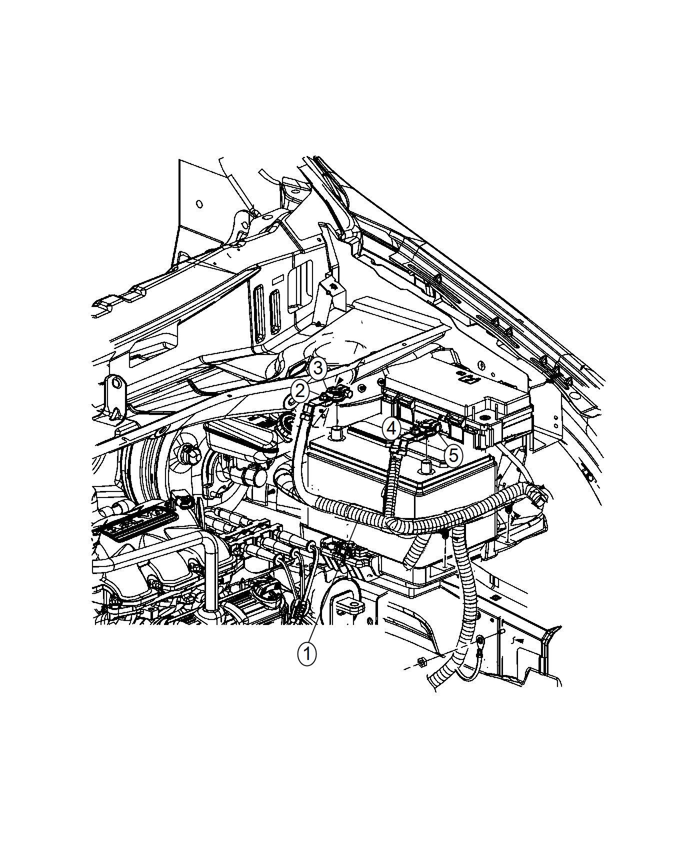 Diagram Battery Wiring. for your Dodge Grand Caravan  