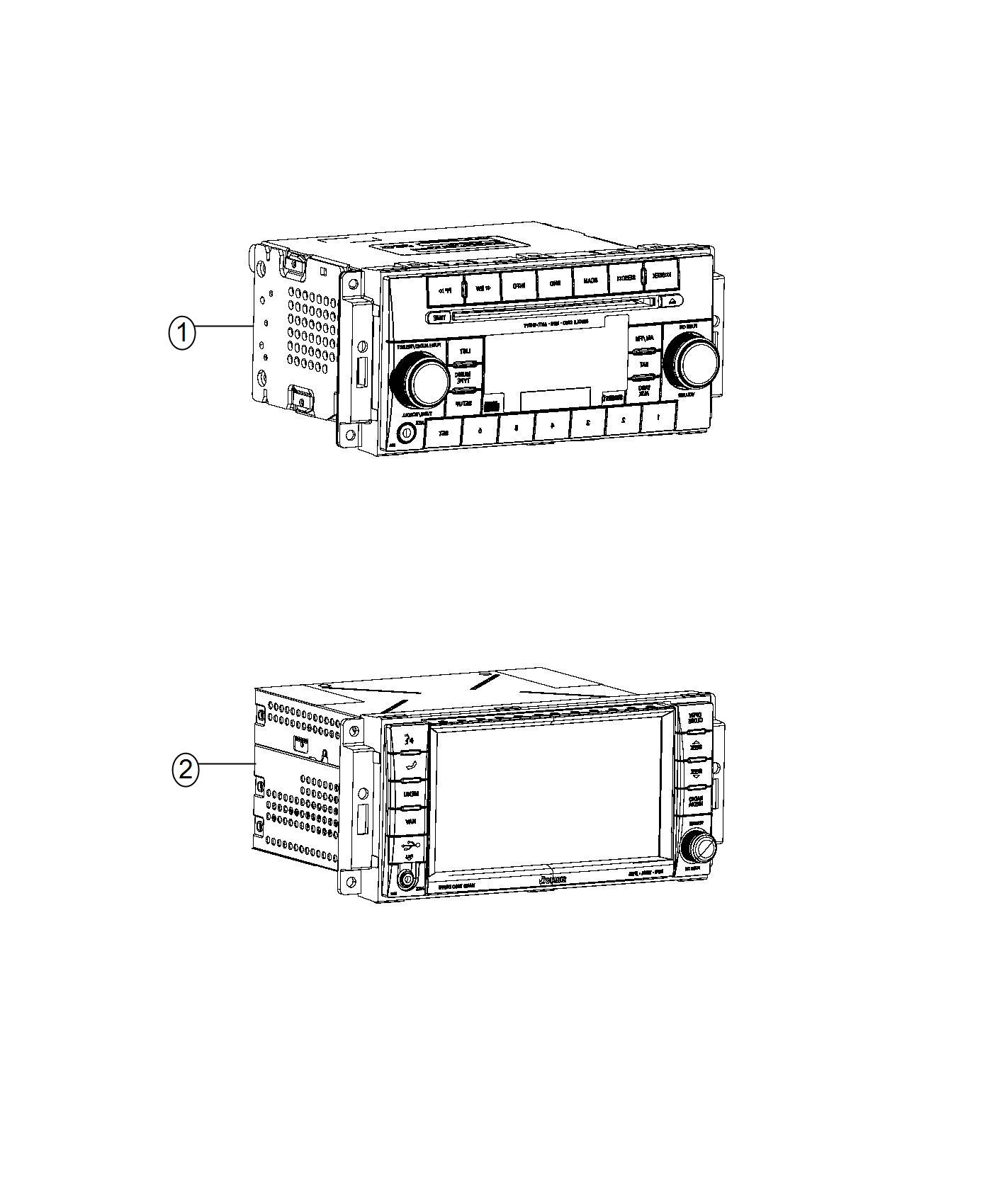 Radios. Diagram