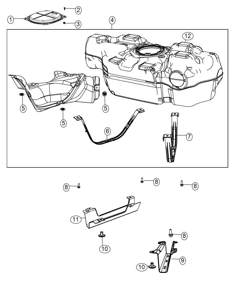 Fuel Tank. Diagram