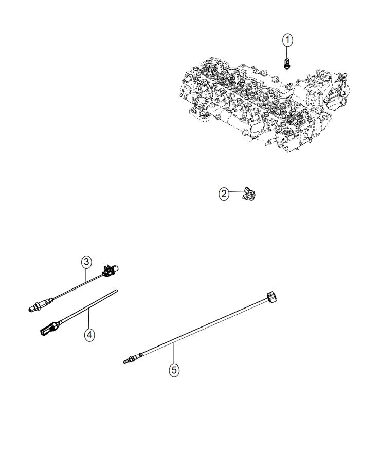 Diagram Sensors Exhaust Diesel. for your 2002 Ram 1500   