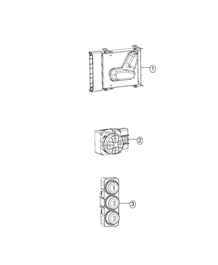 Diagram Switches, Seat. for your Chrysler