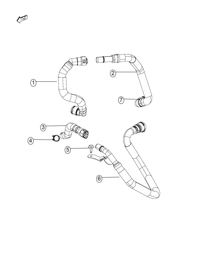 Diagram Heater Plumbing. for your Chrysler