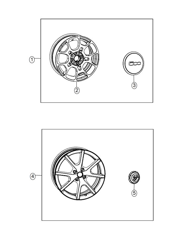 Diagram Wheel Kit. for your Dodge