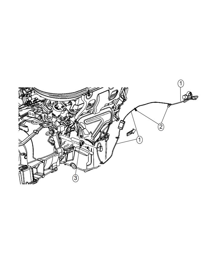 Diagram Engine Cylinder Block Heater 3.0L Diesel [3.0L V6 Turbo Diesel Engine]. for your 2014 Ram 1500   