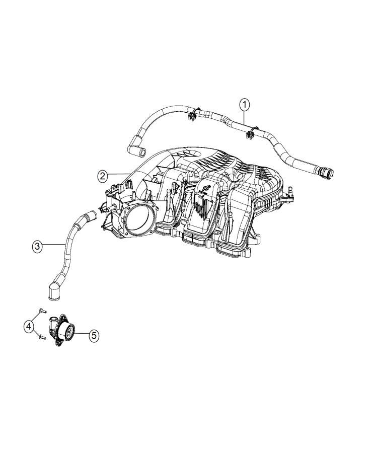 Crankcase Ventilation 3.6L [3.6L V6 24V VVT Engine]. Diagram