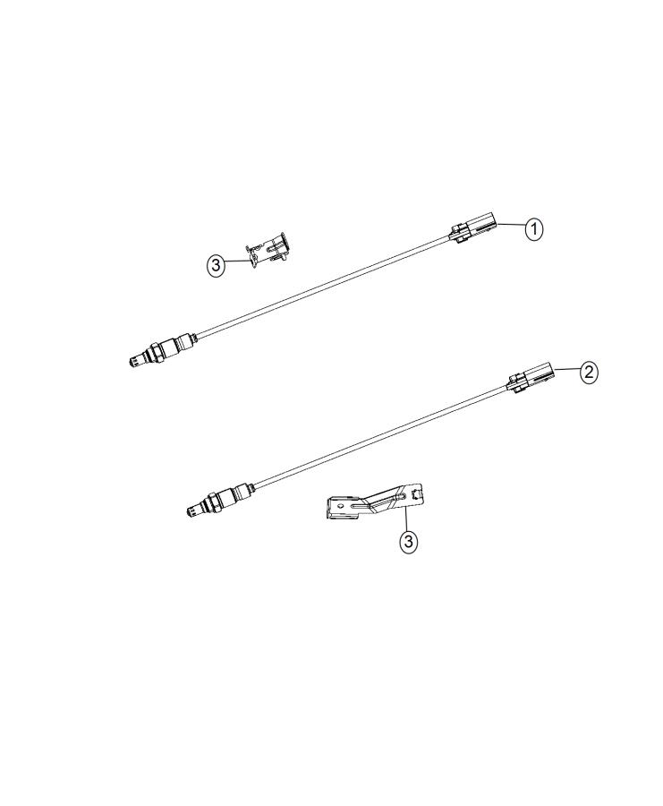 Diagram Sensors, Oxygen. for your 2010 Chrysler PT Cruiser   